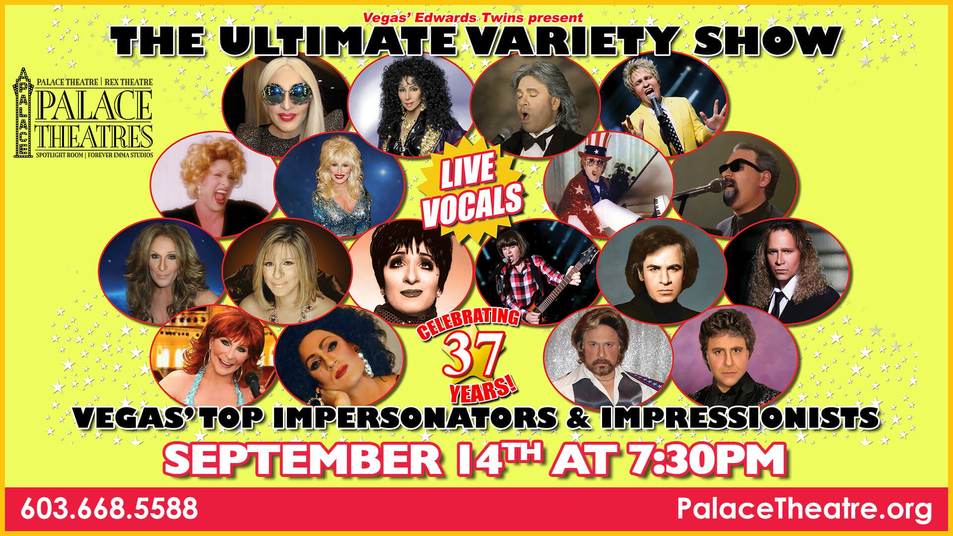 The Edwards Twins from Las Vegas The Palace Theatres